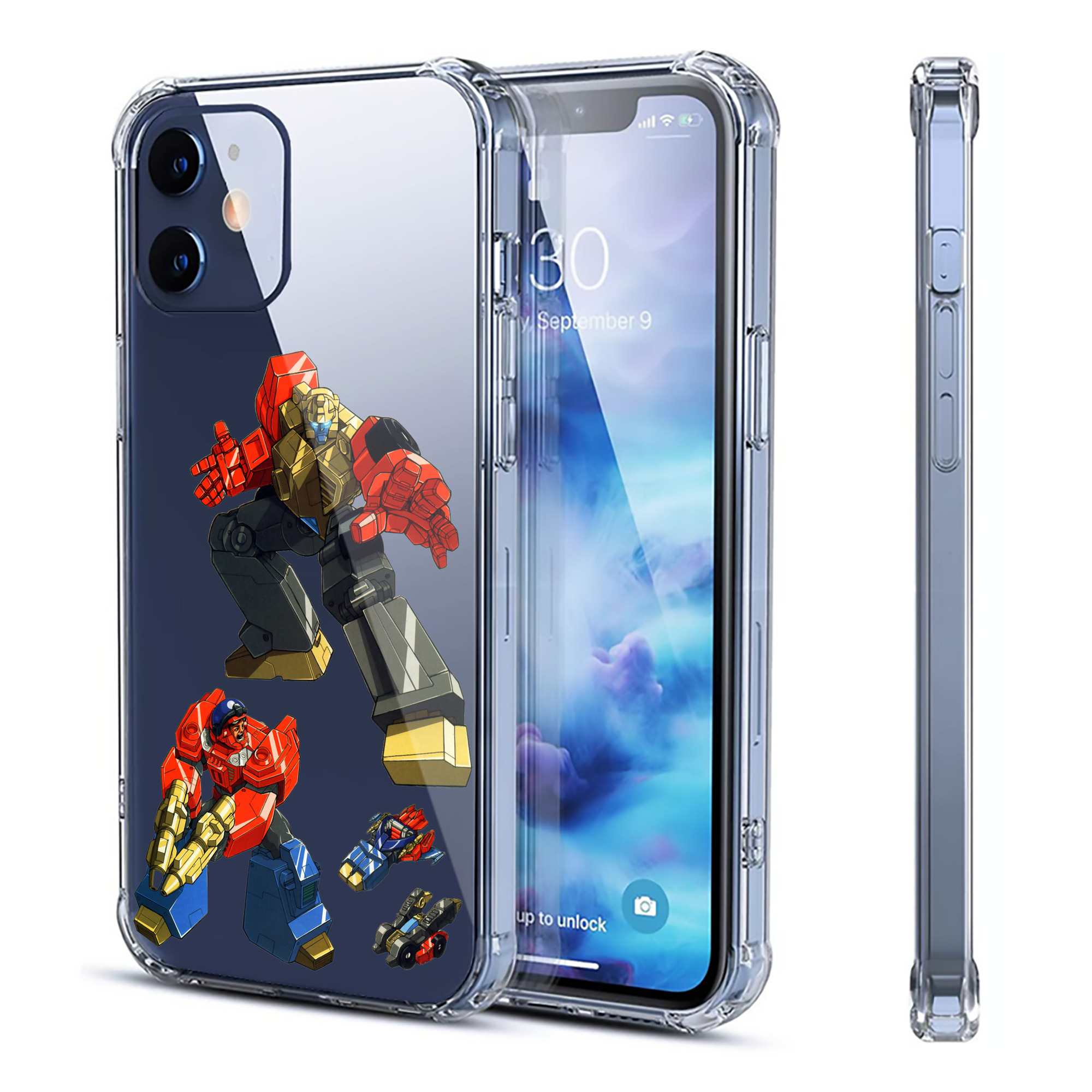 （画像用）  【iPhone 12シリーズ対応】透明スマホケース（クリアソフトケース）